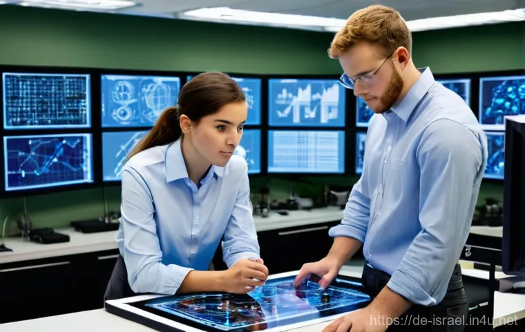 이스라엘 스타트업 생태계 - **Prompt 2: "Silicon Wadi" - A Fusion of Advanced Technologies**
    "A wide, futuristic panoramic v...