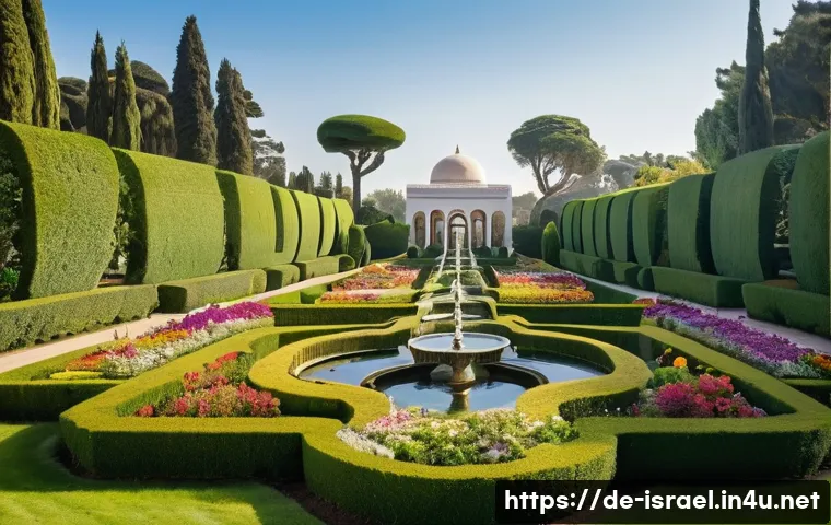 이스라엘의 명소  바하이 정원 관련 이미지 1